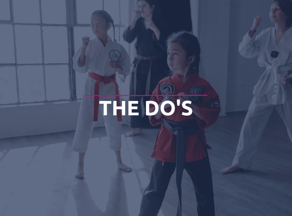 The Do's of Martial Arts Marketing