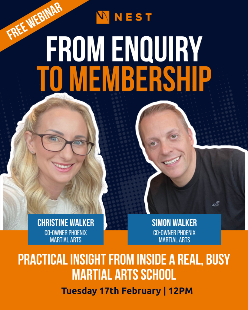 From Enquiry to Membership Social post Ad Mailer - Webinar