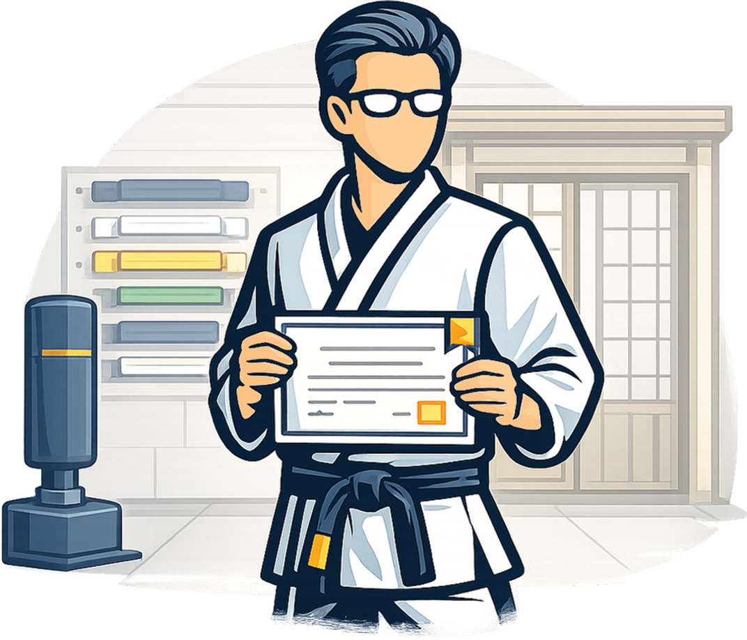 Five years to a black belt